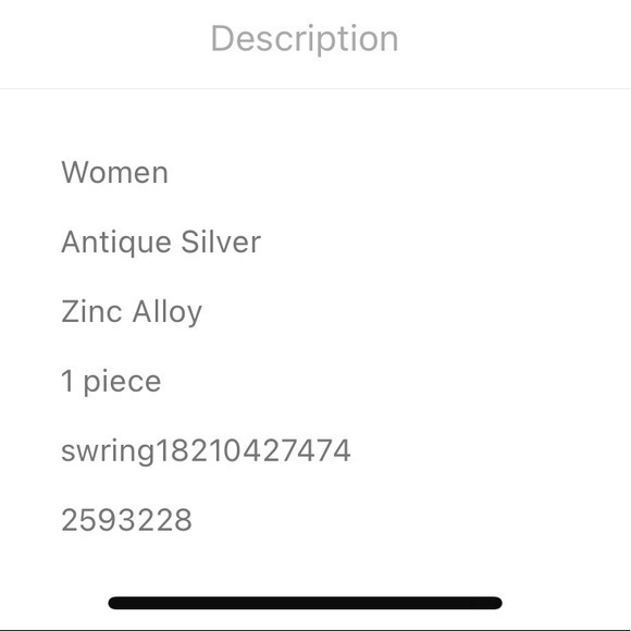 Hollow Out Butterfly Ring Antique Silver - Picture 6 of 6